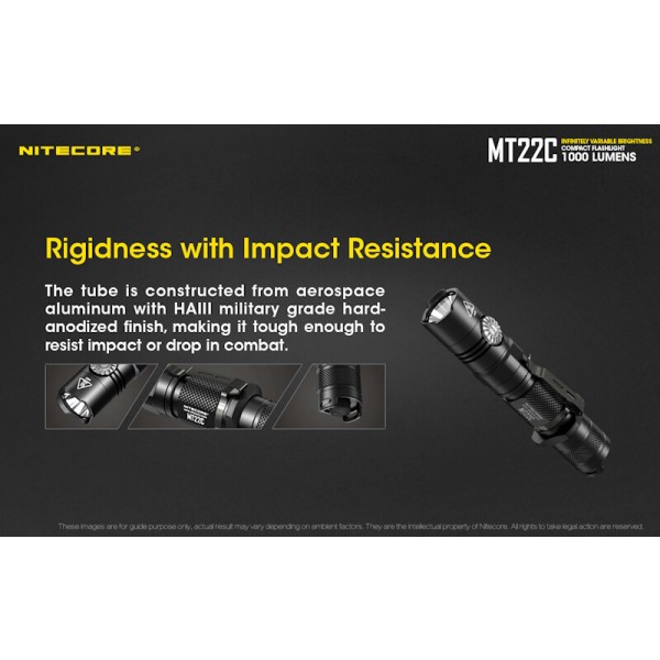 Nitecore MT22C, Lanternă Led