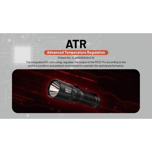 Nitecore MT2C Pro, Lanterna Profesionala, Reincarcabila USB-C, 1800 Lumeni, 520 Metri www.easylight.ro