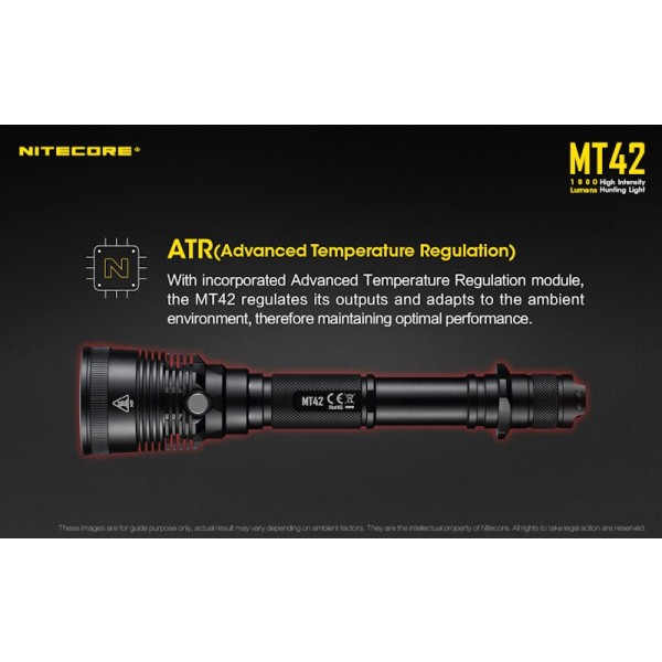 Nitecore MT42, Lanternă Led