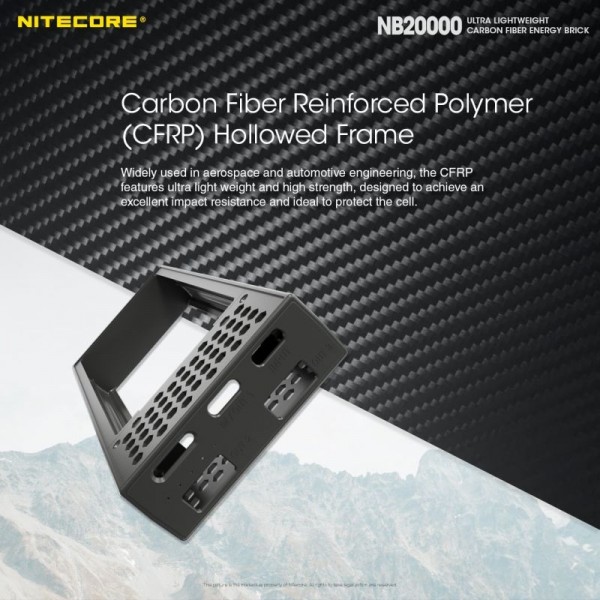 Nitecore NB20000, Baterie Externă, 77 Wh, 20000 mAh