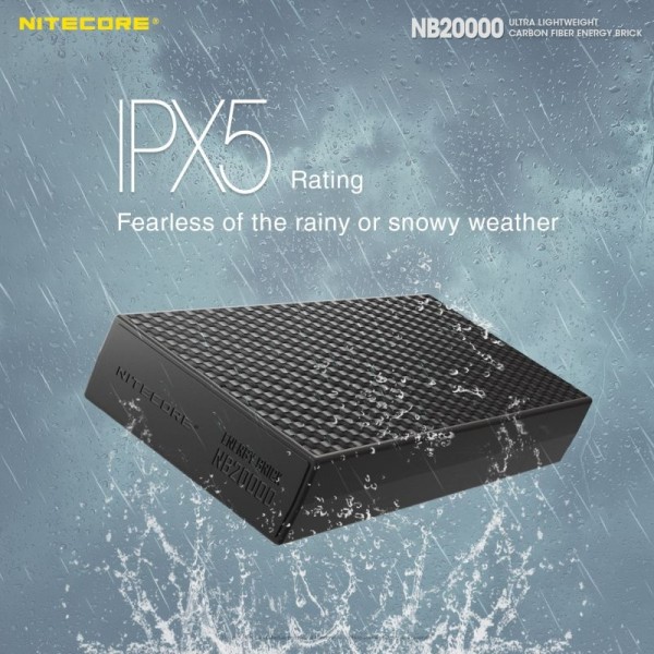 Nitecore NB20000, Baterie Externă, 77 Wh, 20000 mAh