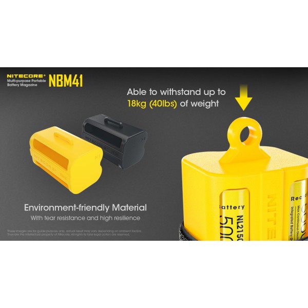 Nitecore NBM41, Magazie Acumulatori 21700 ww.easylight.ro