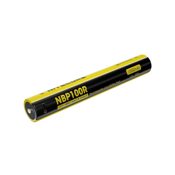 Nitecore NBP100R, Acumulator Li-Ion, 10000 mAh, Functie Powerbank, Pentru MH40 Pro www.easylight.ro
