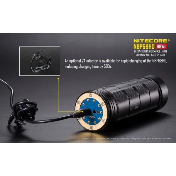 Nitecore NBP68HD, Acumulator Seria TM