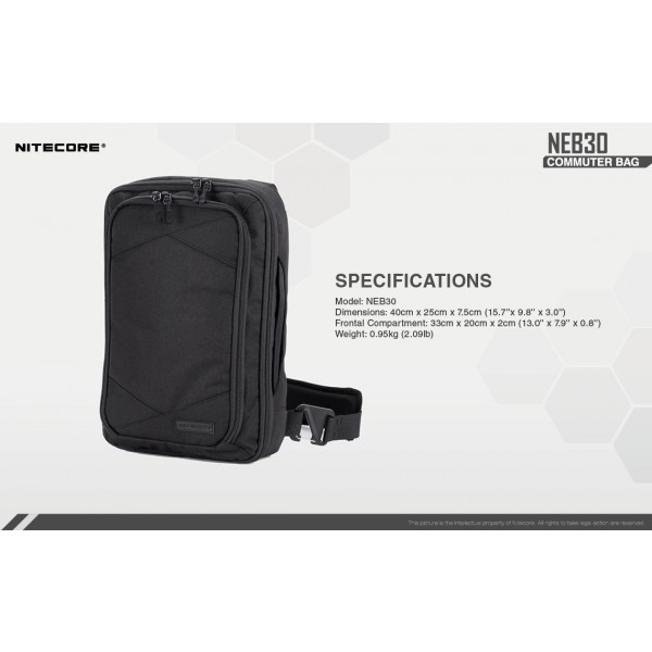 Nitecore NEB30, Geanta Umar