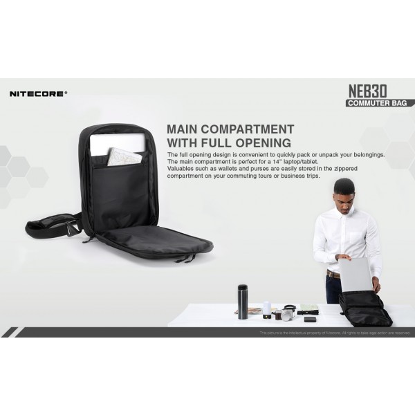 Nitecore NEB30, Geanta Umar