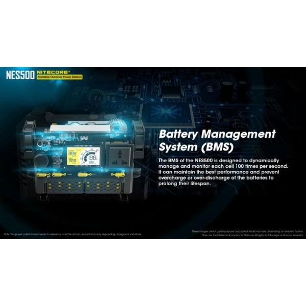 Nitecore NES500, Stație Încărcare