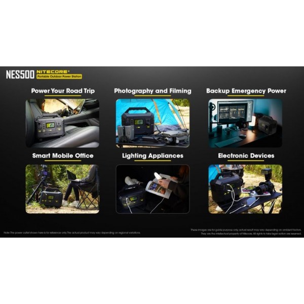 Nitecore NES500, Stație Încărcare