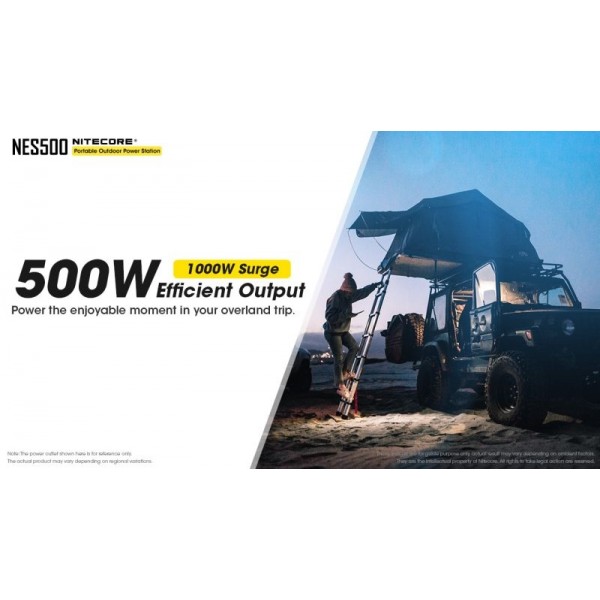 Nitecore NES500, Stație Încărcare