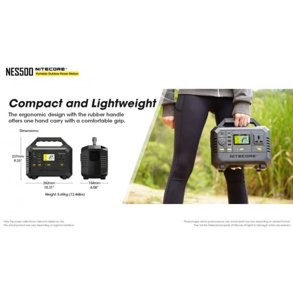 Nitecore NES500, Stație Încărcare