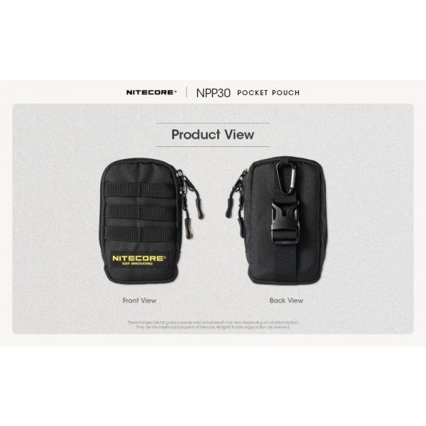Nitecore NPP30, Borsetă