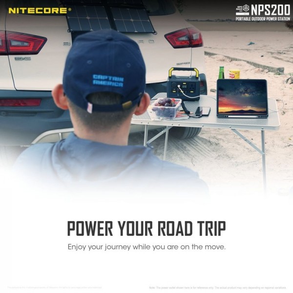 Nitecore NPS200, Stație încărcăre, 196.56 Wh, 54600 mAh