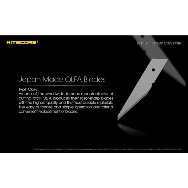 Nitecore NTK10, Cutit Utilitar