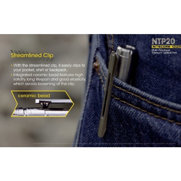 Stilou  Nitecore NTP20, Stilou Tactic