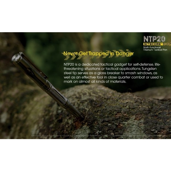 Stilou  Nitecore NTP20, Stilou Tactic