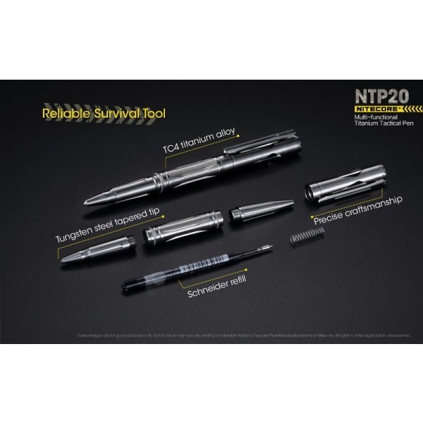 Stilou  Nitecore NTP20, Stilou Tactic