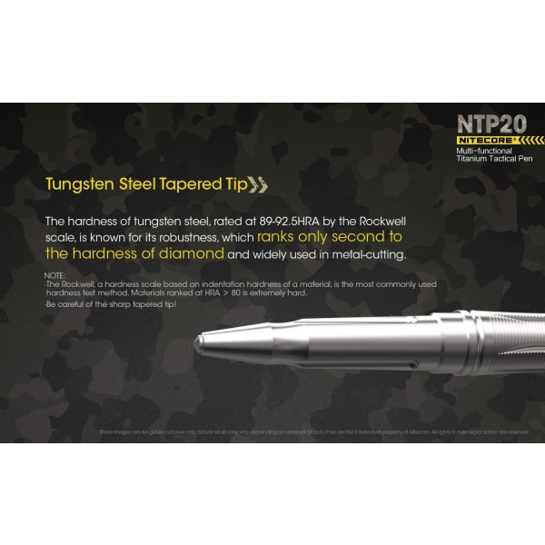 Stilou  Nitecore NTP20, Stilou Tactic