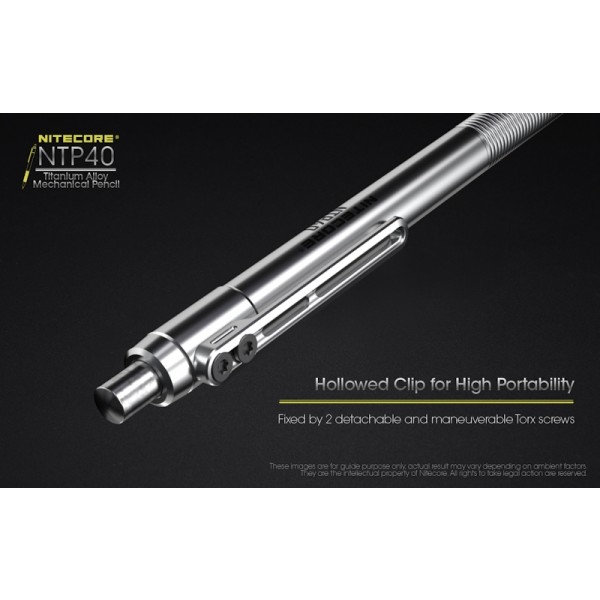 Nitecore NTP40, Creion Mecanic