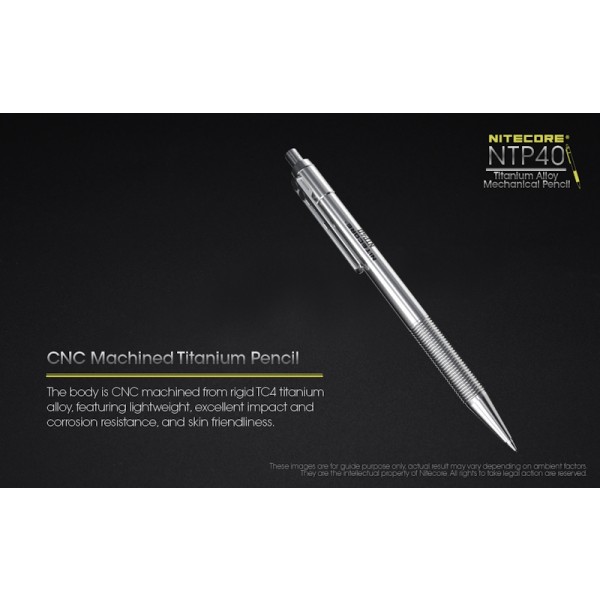 Nitecore NTP40, Creion Mecanic