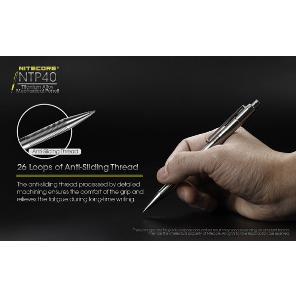 Nitecore NTP40, Creion Mecanic