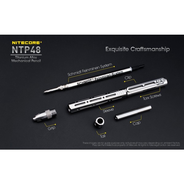 Nitecore NTP40, Creion Mecanic