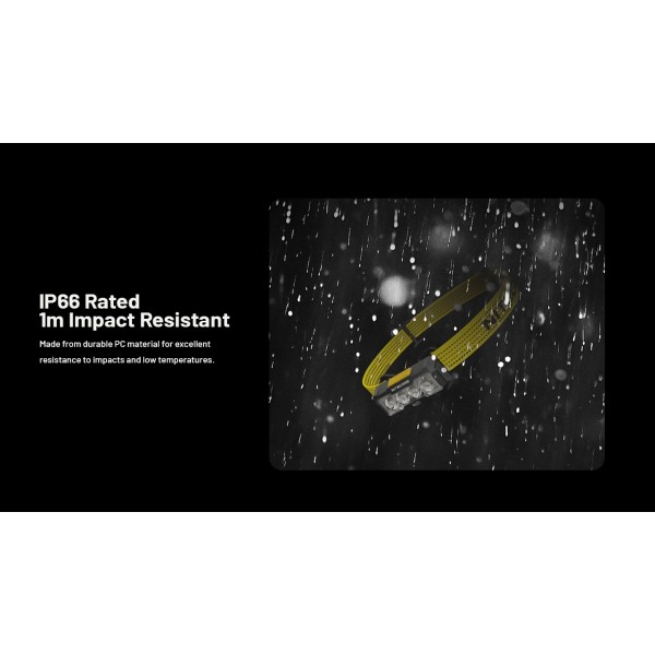 Nitecore NU27, Lanterna Frontala, Reincarcabila USB-C, 600 Lumeni, 123 Metri www.easylight.ro