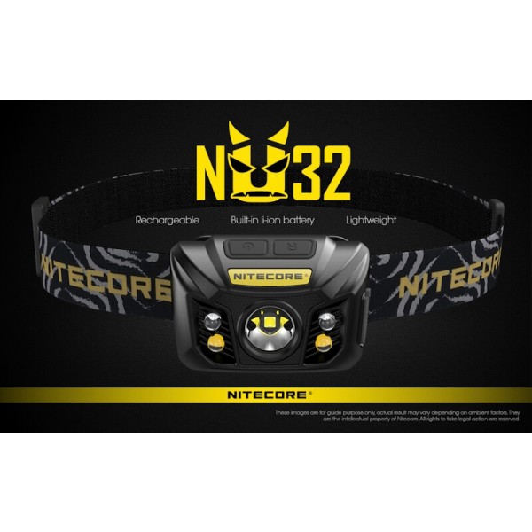Nitecore NU32, Lanterna Frontala