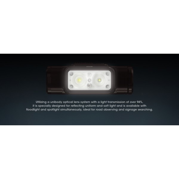 Nitecore NU50, Lanterna Frontala, Reincarcabila USB-C, 1400 Lumeni, 130 Metri