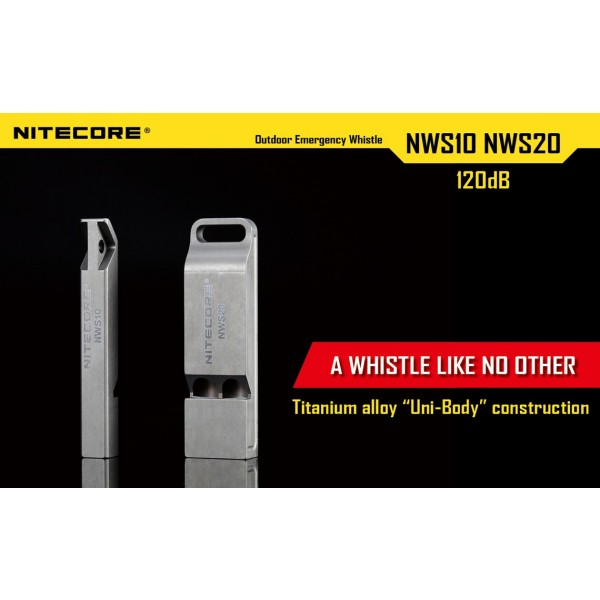 Fluier de supravietuire Nitecore NWS 10