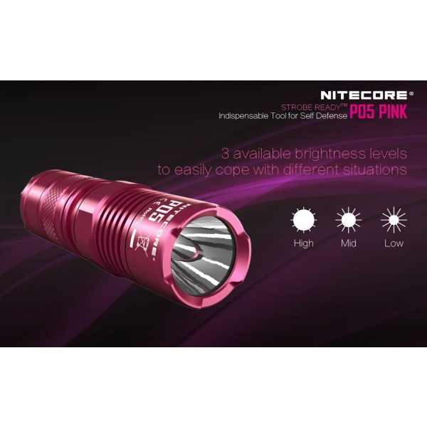 Nitecore P05 Roz, Lanternă Led