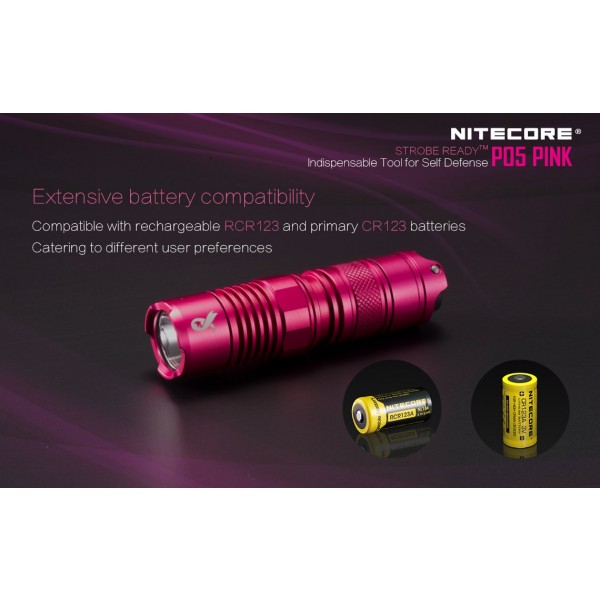 Nitecore P05 Roz, Lanternă Led