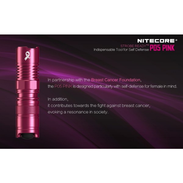 Nitecore P05 Roz, Lanternă Led