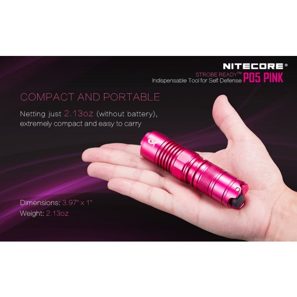 Nitecore P05 Roz, Lanternă Led
