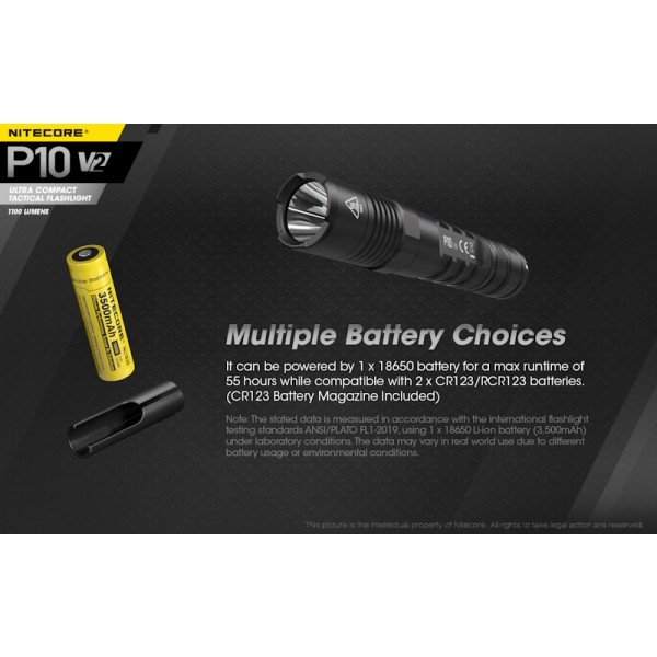Nitecore P10 V2, Lanterna Tactica