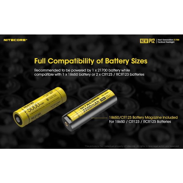 Nitecore P12 2019, Lanterna Led 