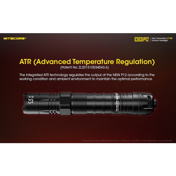 Nitecore P12 2019, Lanterna Led 