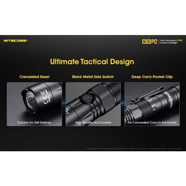 Nitecore P12 2019, Lanterna Led 
