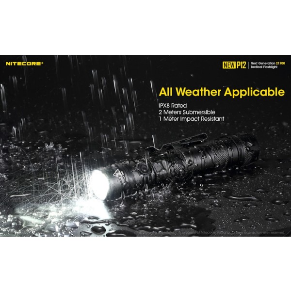 Nitecore P12 2019, Lanterna Led 