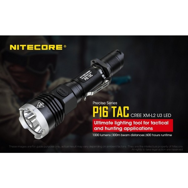 Nitecore P16TAC, Lanternă Tactică