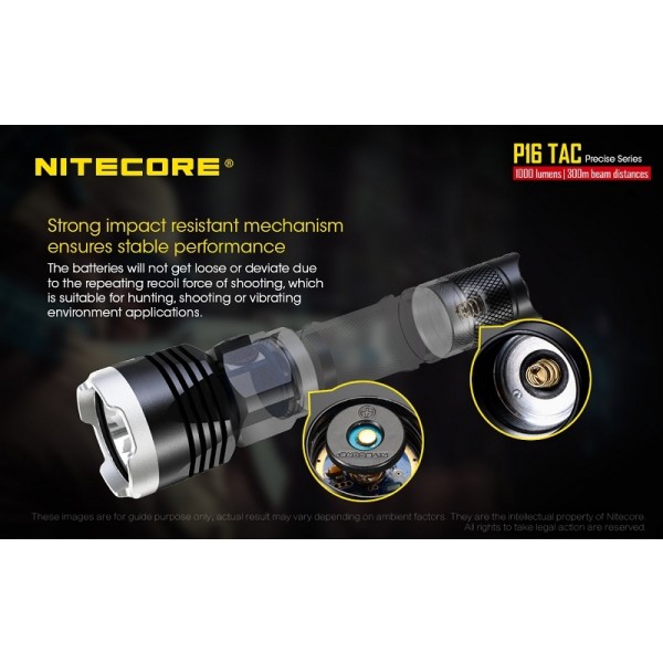 Nitecore P16TAC, Lanternă Tactică