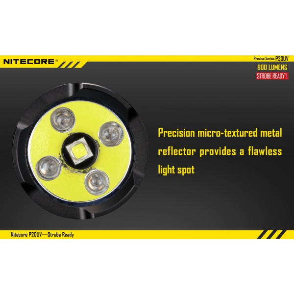 Lanterna LED profesionala Nitecore P20 UV