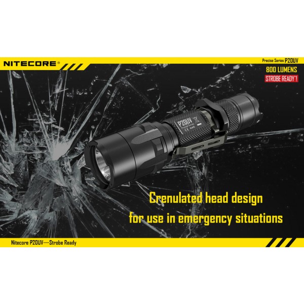 Lanterna LED profesionala Nitecore P20 UV