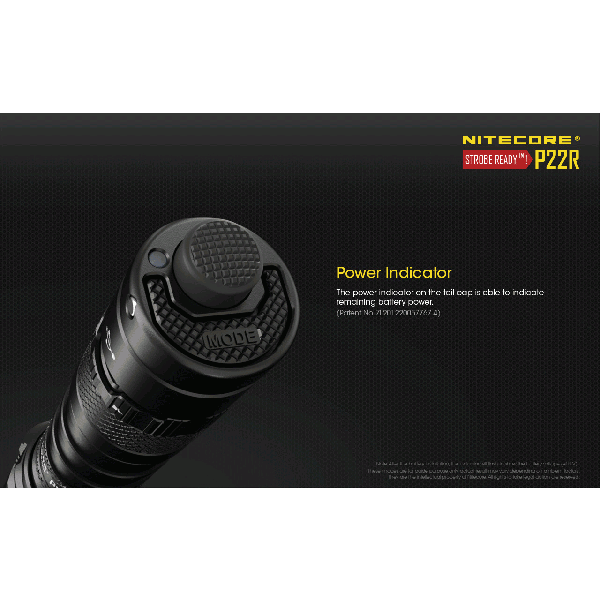 Nitecore P22R, Lanternă Led