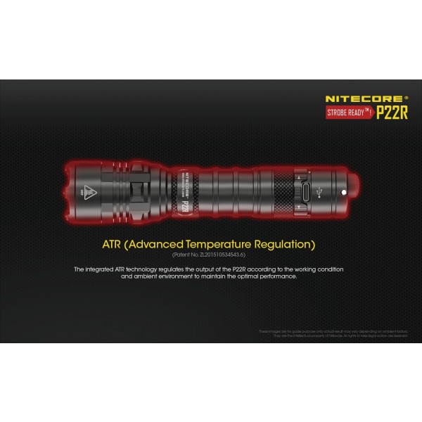 Nitecore P22R, Lanternă Led