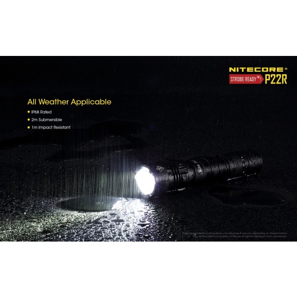 Nitecore P22R, Lanternă Led