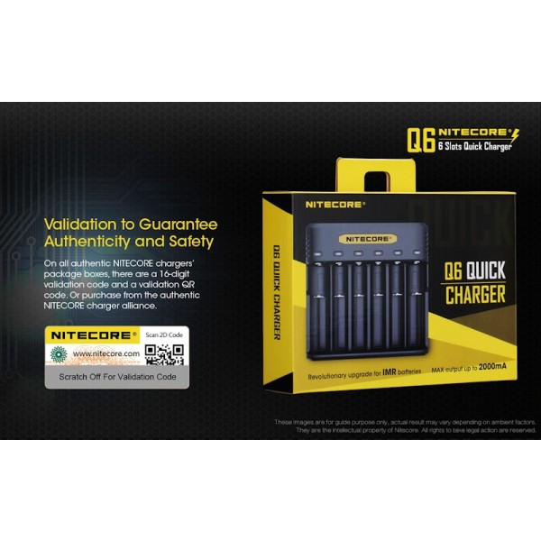 Nitecore Q6, Încărcător Accelerat