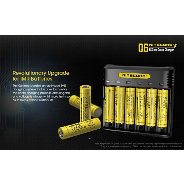 Nitecore Q6, Încărcător Accelerat