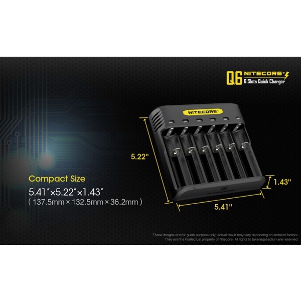 Nitecore Q6, Încărcător Accelerat
