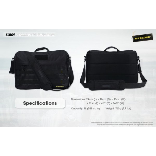 Nitecore SLB09, Geanta Laptop 15"