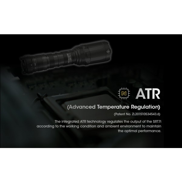 Nitecore SRT7i, Lanterna Profesionala, Reincarcabila USB-C, 3000 Lumeni, 580 Metri